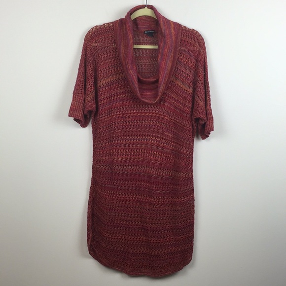 new directions Sweaters - New Directions - Cowl Neck Short Sleeve Sweater